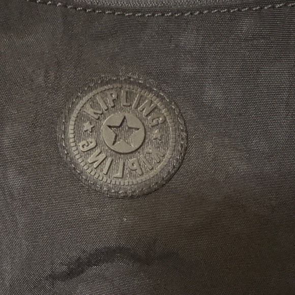 Kipling Black Women's crossbody with handles. used once - Picture 6 of 12